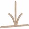 Ekena Millwork Richland Smooth Timber Gable Bracket, Douglas Fir, 84"W x 53"H x 1 1/2"D x 3 1/2"F, 15/12 Pitch GBW084X53X0204RIC00SDF - alternate 3